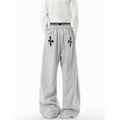 Casual Pants Men Winter Sporty Trousers Trendy Lazy Style Wide Leg Pants