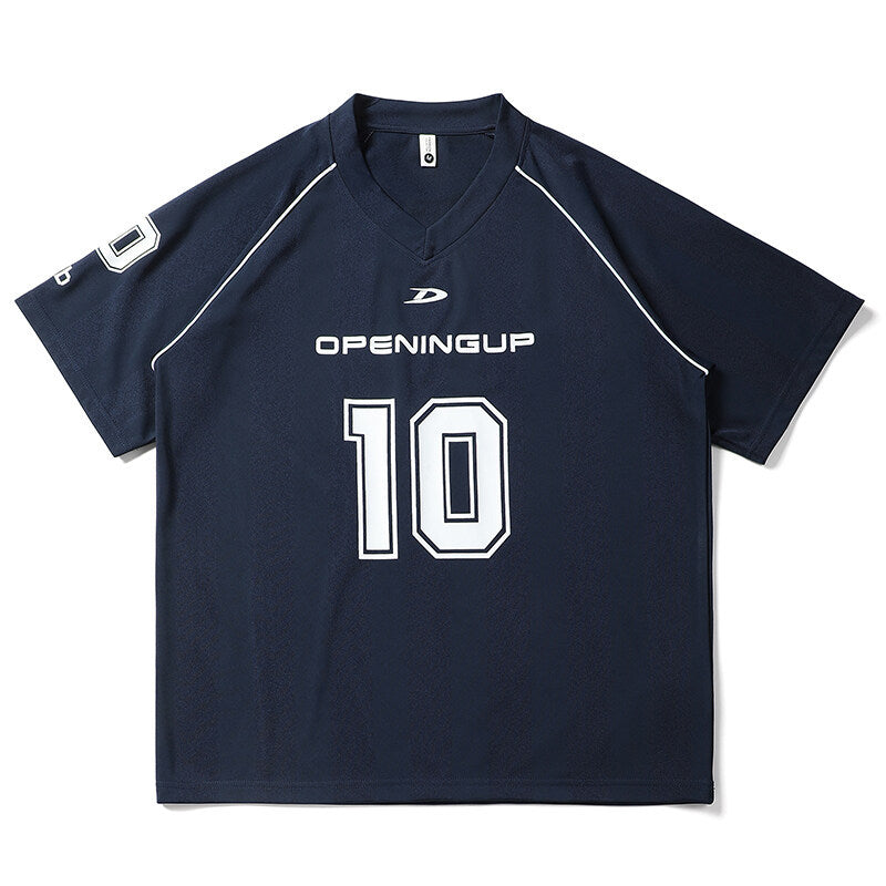 Casual sports jerseys for male and female couples